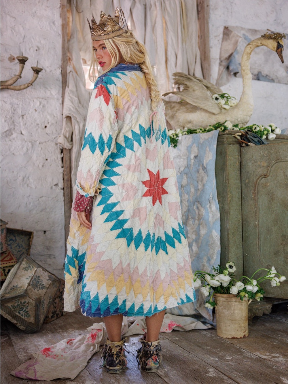Magnolia Pearl Quiltwork Tancy Coat
